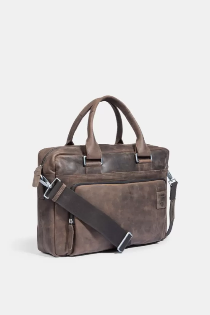 Strellson - Sacs business | Sacs<Attaché-case Richmond, Marron Vintage