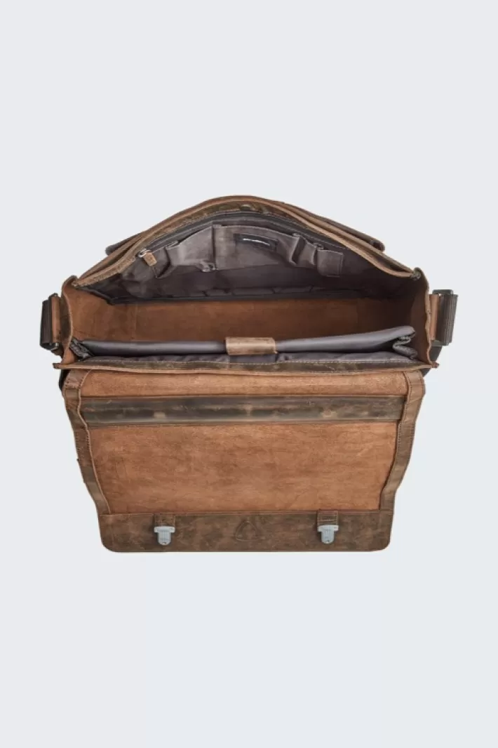 Strellson - Sac coursiers | - Sacs business<Sac Coursier Richmond, Marron Vintage