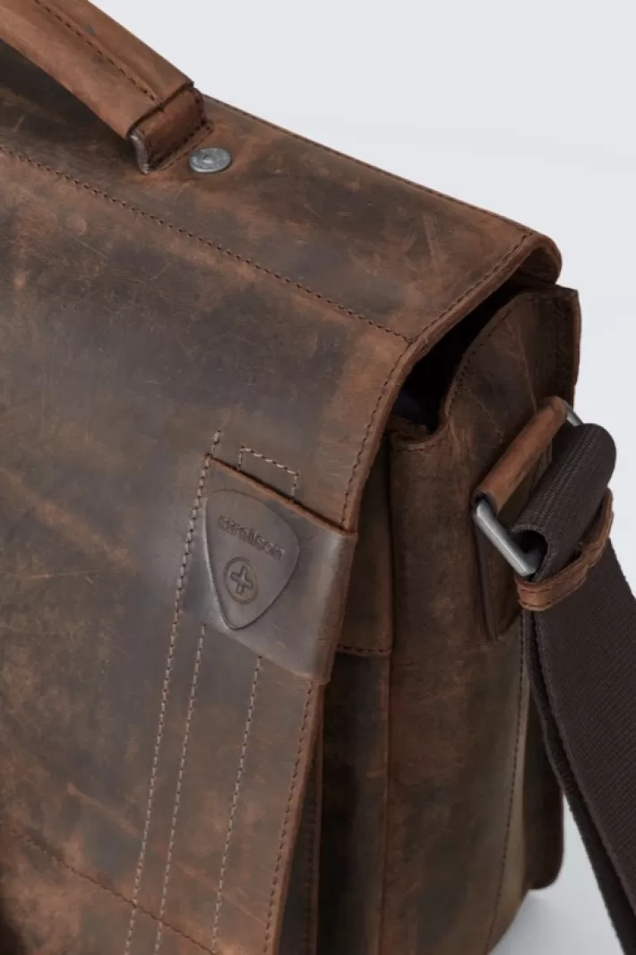 Strellson - Sac coursiers | - Sacs business<Sac Coursier Richmond, Marron Vintage