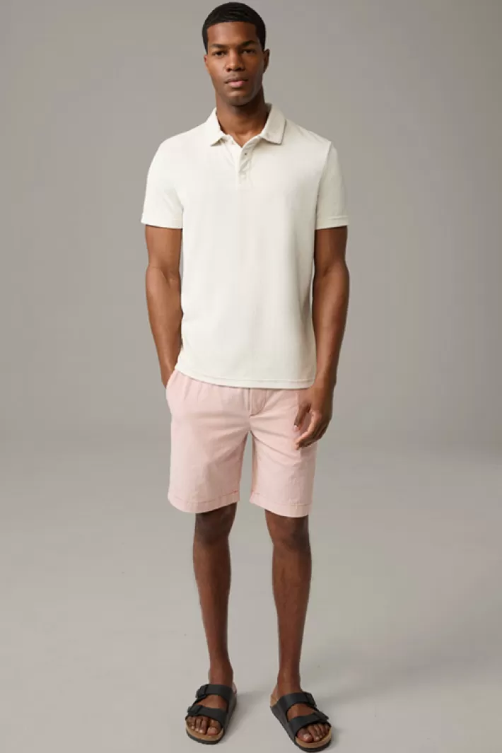 Strellson Shorts & shorts de bain<Short Flex Cross Kaji, Rouge Et Blanc à Rayures