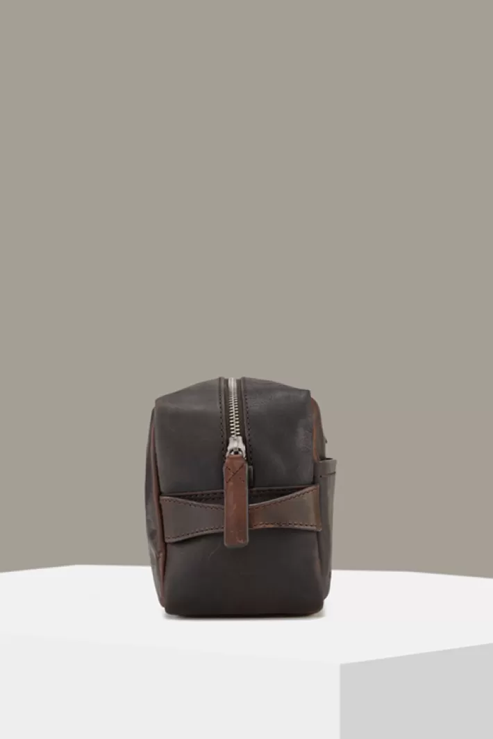 Strellson Sacs | Sacs<Trousse De Toilette Brick Lane Dick, Marron Foncé Vintage