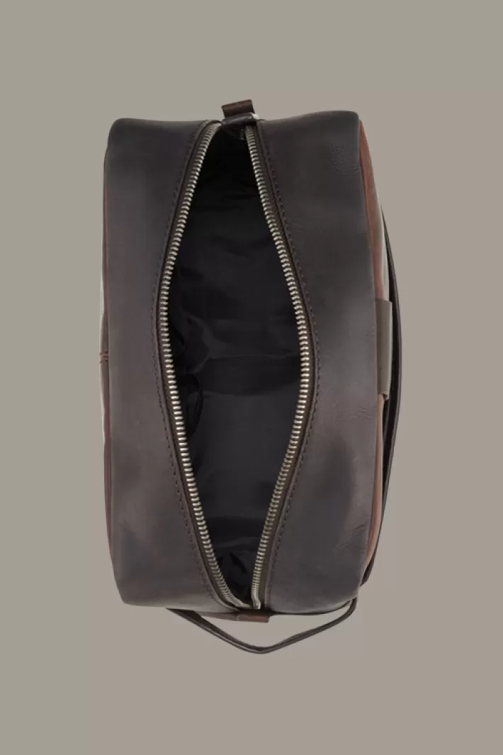 Strellson Sacs | Sacs<Trousse De Toilette Brick Lane Dick, Marron Foncé Vintage