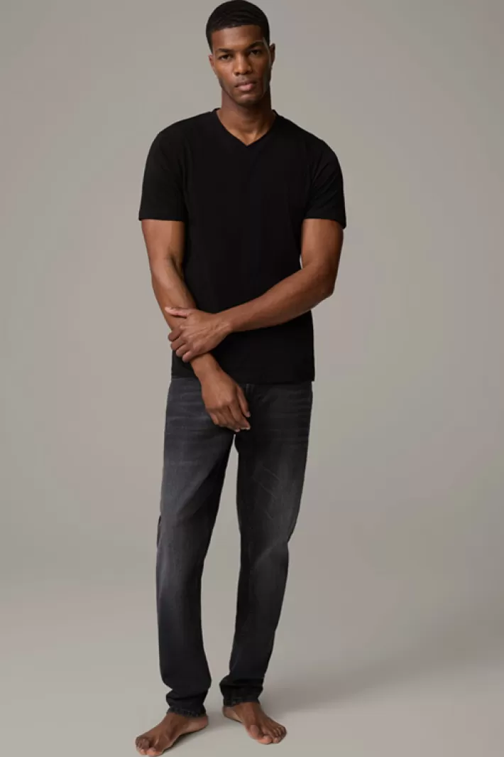Strellson Sous-vêtements | T-shirts & sweats<T-shirt En Coton Stretch En Lot De 2, En