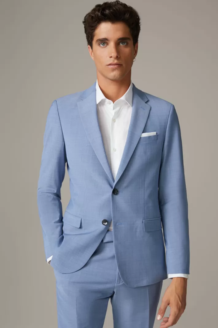 Strellson Vestes de costume<Veste De Costume Flex Cross Caleb, Bleu Clair Chiné
