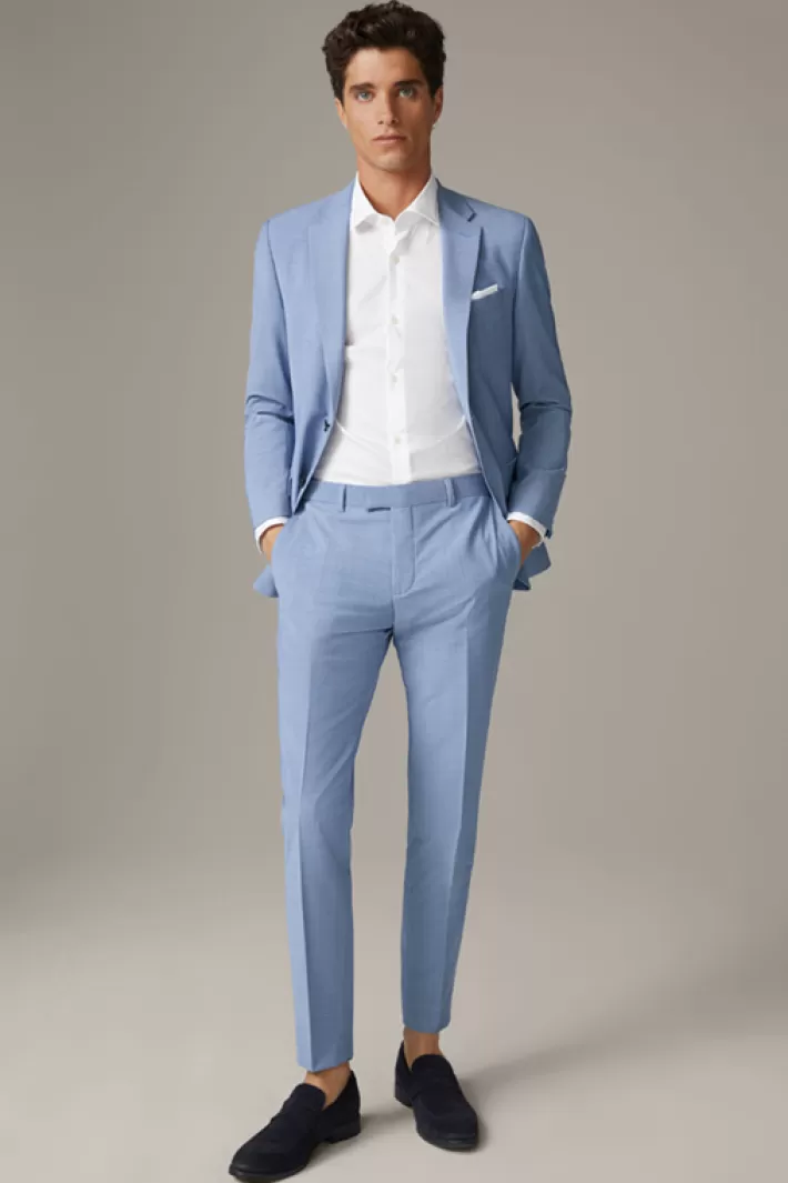 Strellson Vestes de costume<Veste De Costume Flex Cross Caleb, Bleu Clair Chiné