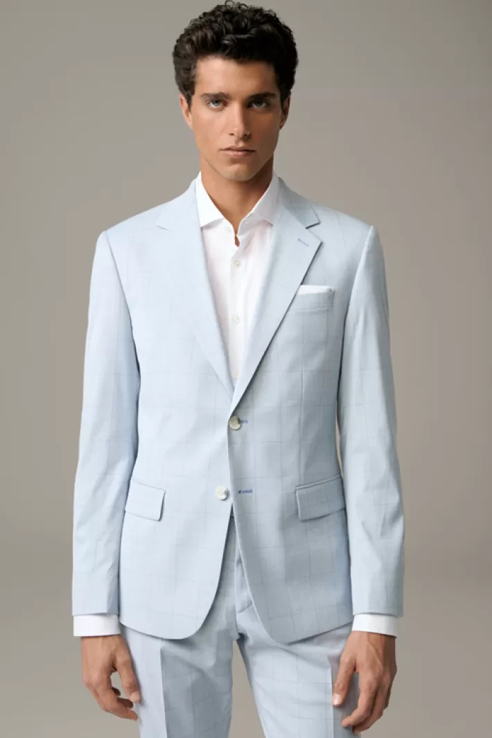 Strellson Vestes de costume<Veste De Costume Modulaire Caidan, Bleu Pastel à Motif
