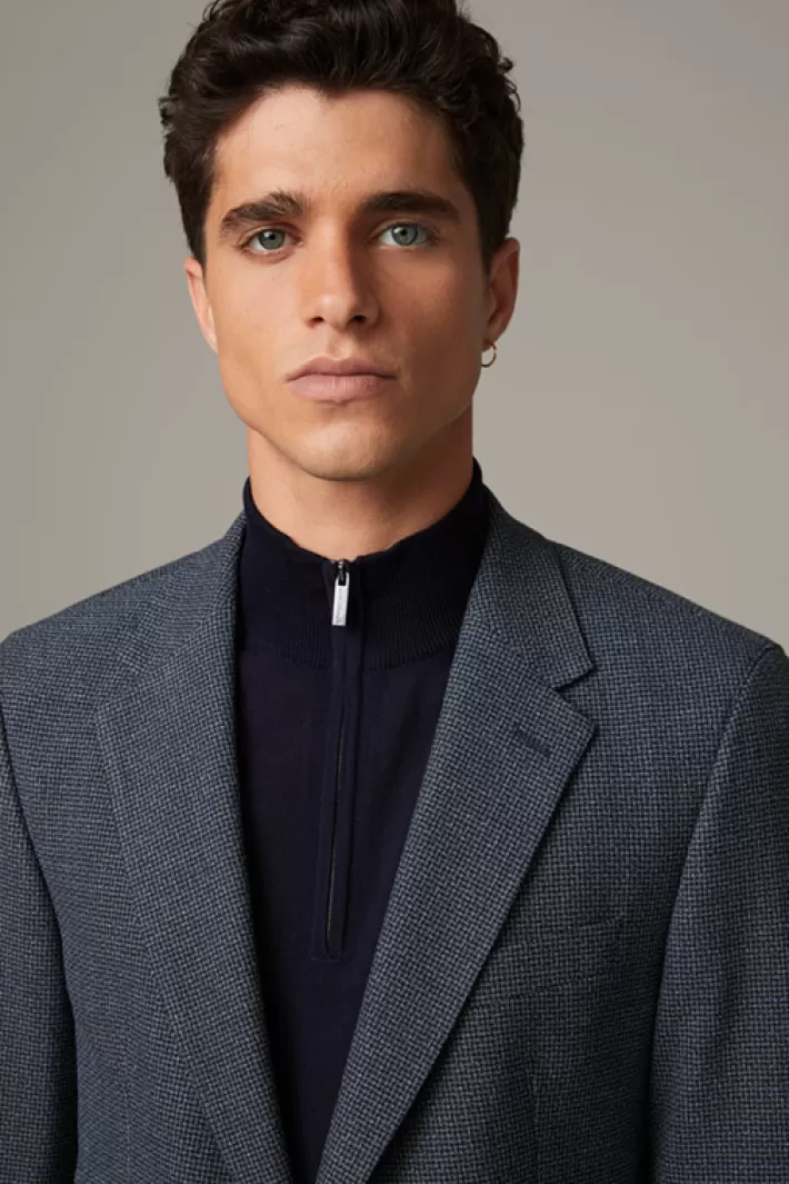 Strellson Vestes de costume<Veste De Costume Modulaire Flex Cross Arndt, En Bleu Foncé-noir à Motif