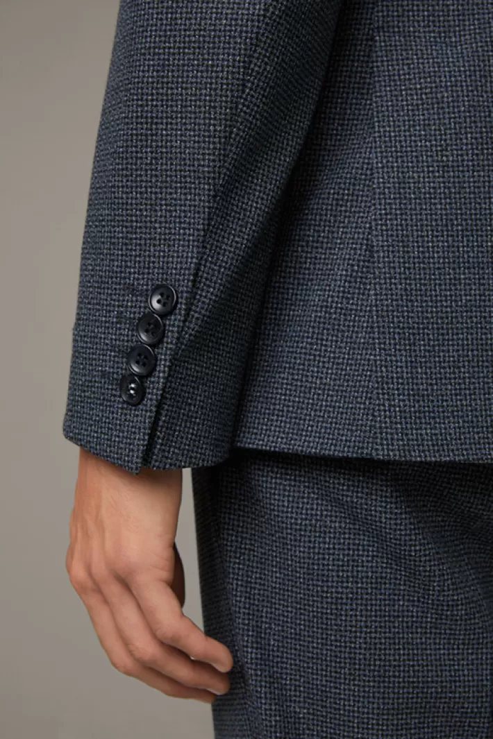 Strellson Vestes de costume<Veste De Costume Modulaire Flex Cross Arndt, En Bleu Foncé-noir à Motif